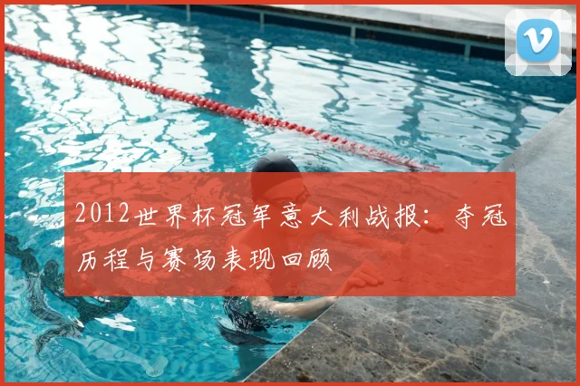 2012世界杯冠军意大利战报：夺冠历程与赛场表现回顾